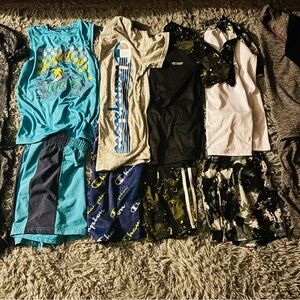 Champion Assorted Graphic Tees and Shorts Collection